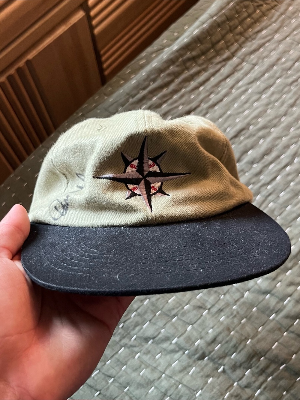 Vintage BD&A Seattle Mariners Dan Wilson Signed Ball Cap from 1996